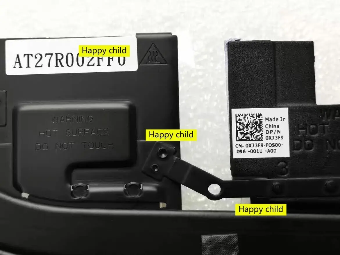 Новый вентилятор охлаждения для Dell Inspiron 7577 7588 радиатор 0X73F9 X73F9