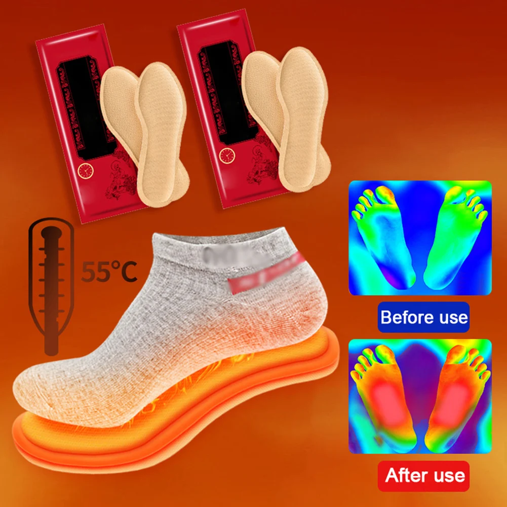 

2023 New Self Heating Insole Winter Foot Warmer Insole For Women Men Shoes Boots Outdoor Sports Hiking Fishing Skiing Camping