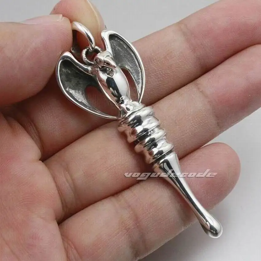 Подвеска-подвеска из стерлингового серебра 925 пробы Eagle Scepter 8A022