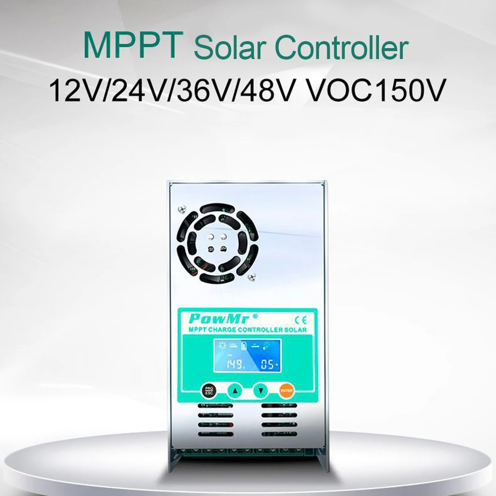 

Контроллер заряда солнечной батареи MPPT 60A Контроллер заряда и разряда солнечной батареи 12В 24В 36В 48В автоматический-Макс dc150в входной Солнеч...