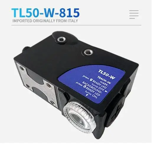 Фотоэлектрический переключатель фотоэлектрический датчик цвета глаз TL50