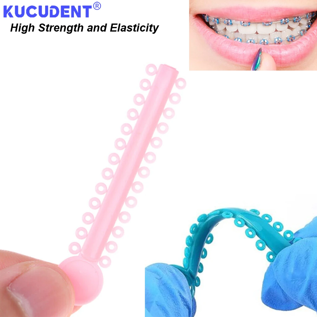 1040шт/40Sticks стоматологические ортодонтические эластичные лигатурные завязки