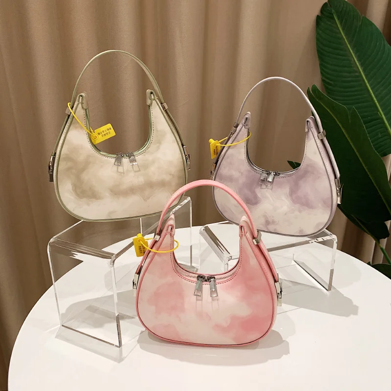 

Fashion Women Handbag Solid Color Casual Mini Underarm Bag Female Chain Shoulder Pouch Hot sale Ladies Tote bag designer luxury