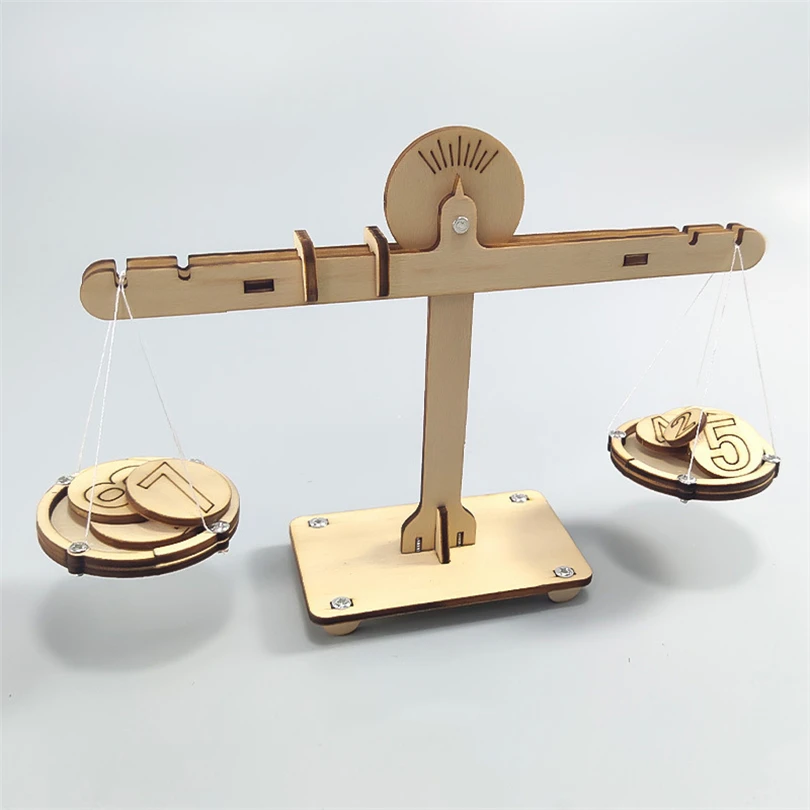 

Montessori Wooden Toys Balance Scale Fine Motor Skill Educational Toys For Children Learning Activities Children Gift F86Y