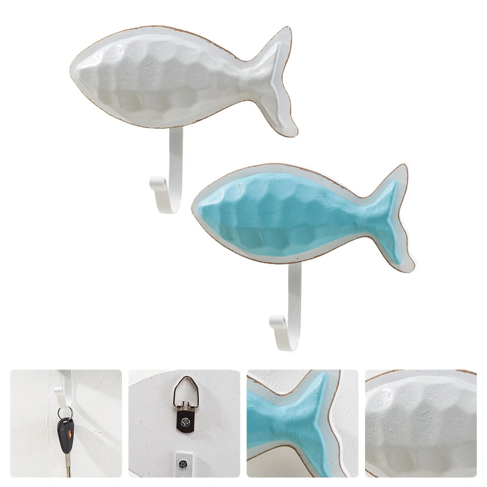 

Hooks Wall Hook Nautical Coat Hangerhangers Key Coastal Beach Towel Home Rack Hanging Mounted Towels Hat Robe Hats Decor Room