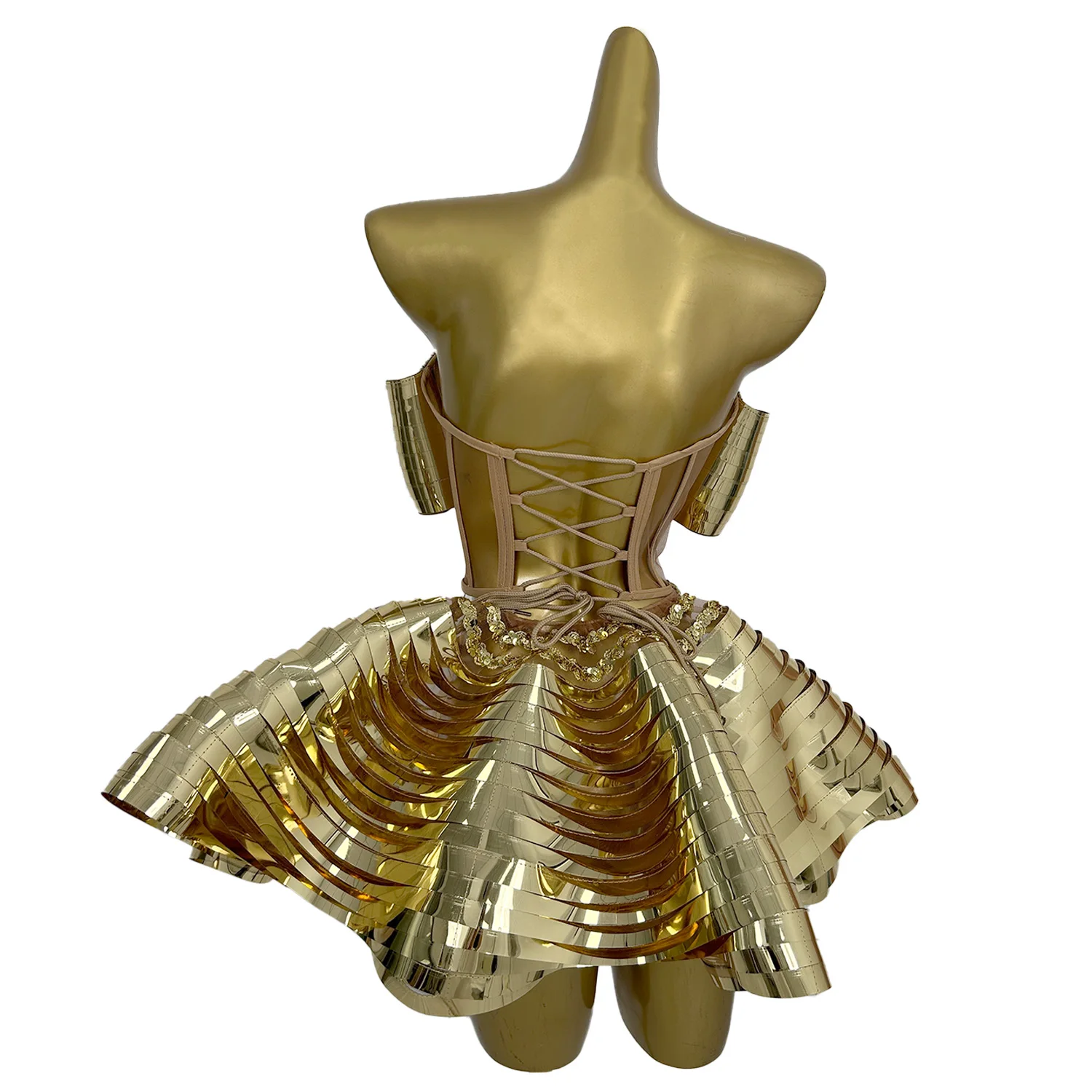 Современное технологическое вечернее платье сексуальный бант плотный корсет