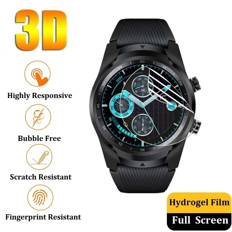

Гидрогелевая Защитная пленка для Ticwatch Pro 3 GPS Ultra, Защитная пленка для экрана для Ticwatch Pro 3 GPS Ultra
