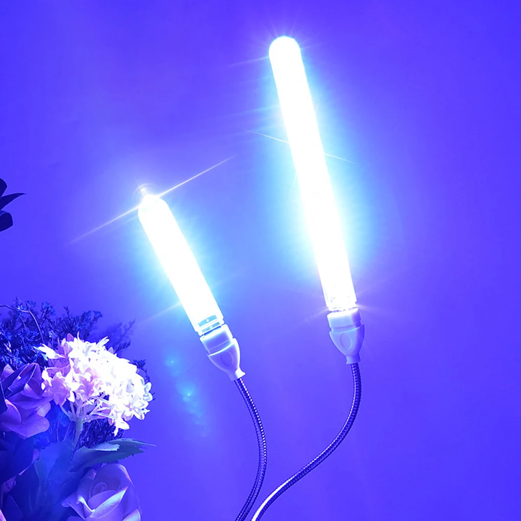 

2 Pieces USB Night Lamps LED Party Atmosphere Mini Lights Portable Bright Decorative Plastic Laptop Lighting Home