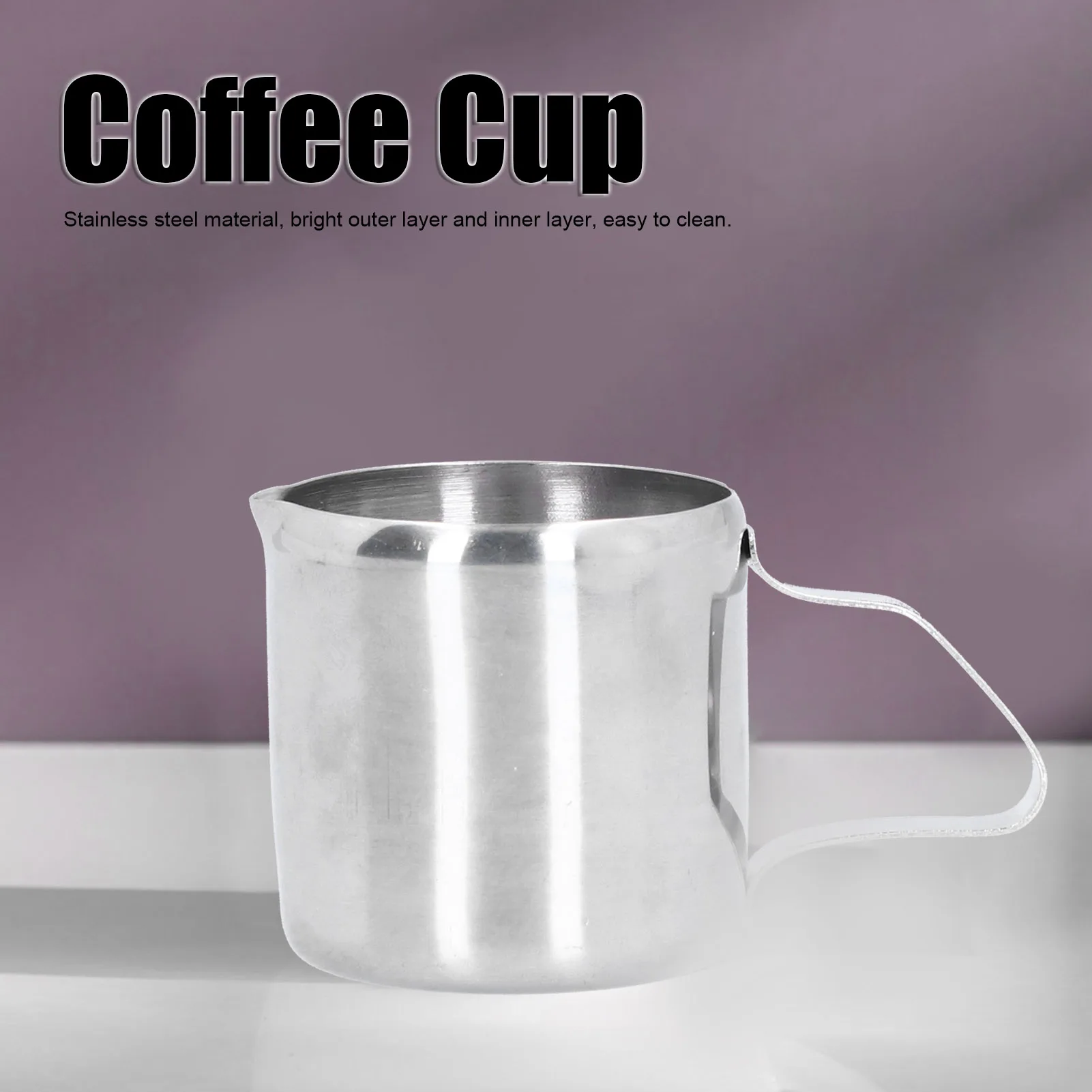 3 унции/90 мл 304 чашка для кофе из нержавеющей стали стандартная кувшин взбивания