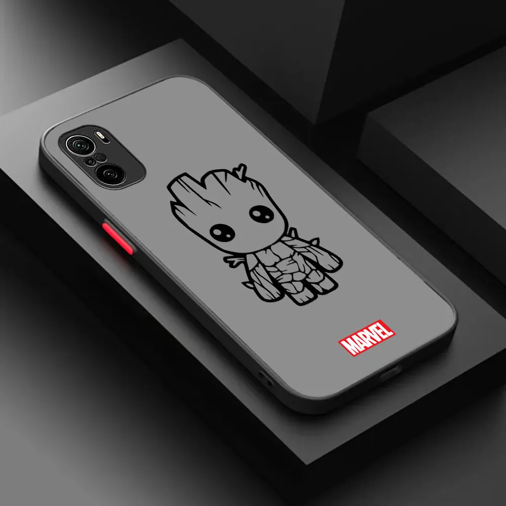 Marvel Lovely Groot Matte Phone Case For OPPO REALME 11 NARZO 60X 30 50 60 50A 50I 20 30A 2T 2 PRO PLUS PREME 5G