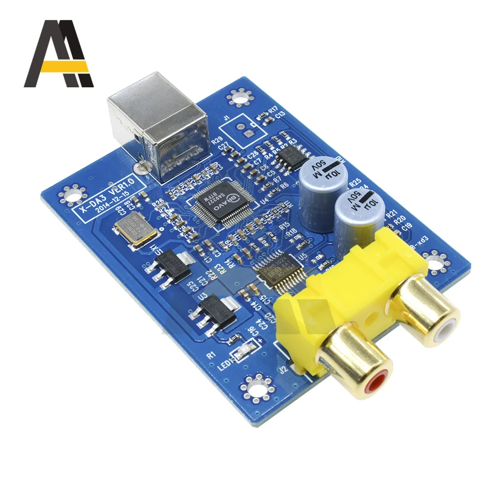 ЦАП SA9227 + PCM5102A 32 бит Hi-Fi асинхронный декодер плата 384 кГц модуль декодирования