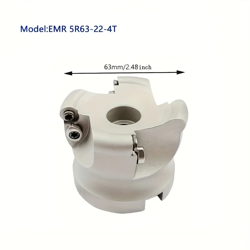 Фото Фрезерный держатель EMR 5R50-22-4T EMRW 6R80-27-6T TRS 6R50-25.4-4T TR200 5R63-22-4T для фрезерного станка + твердосплавная пластина RPMT №3