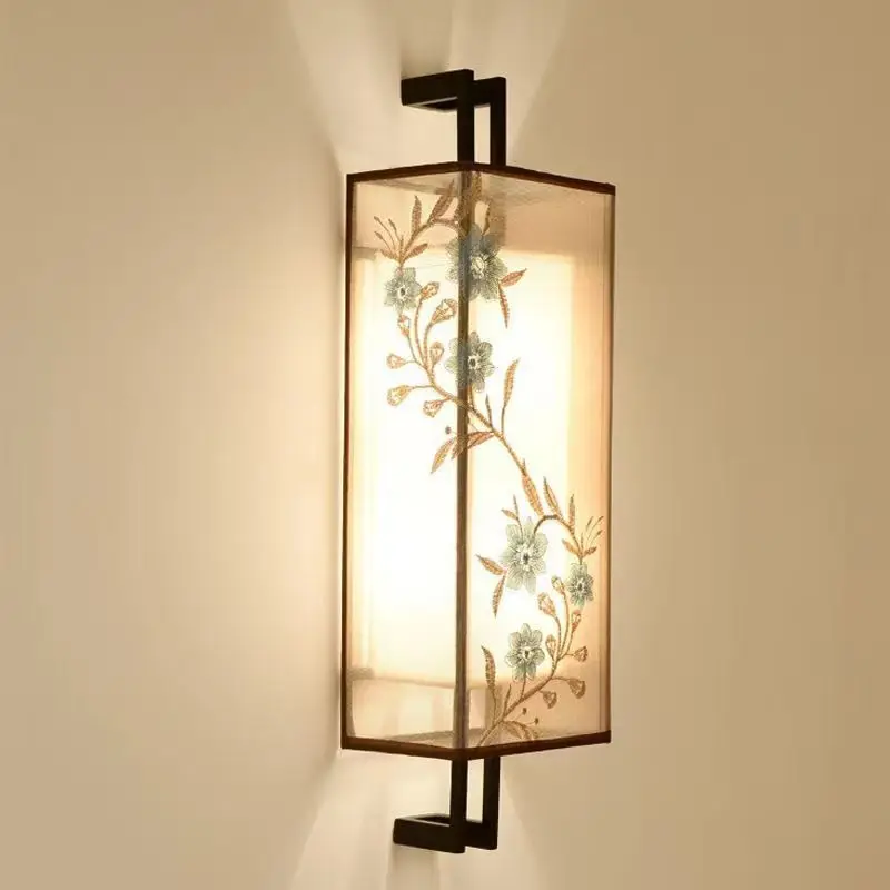 Настенный светильник в китайском стиле, 50 см | AliExpress