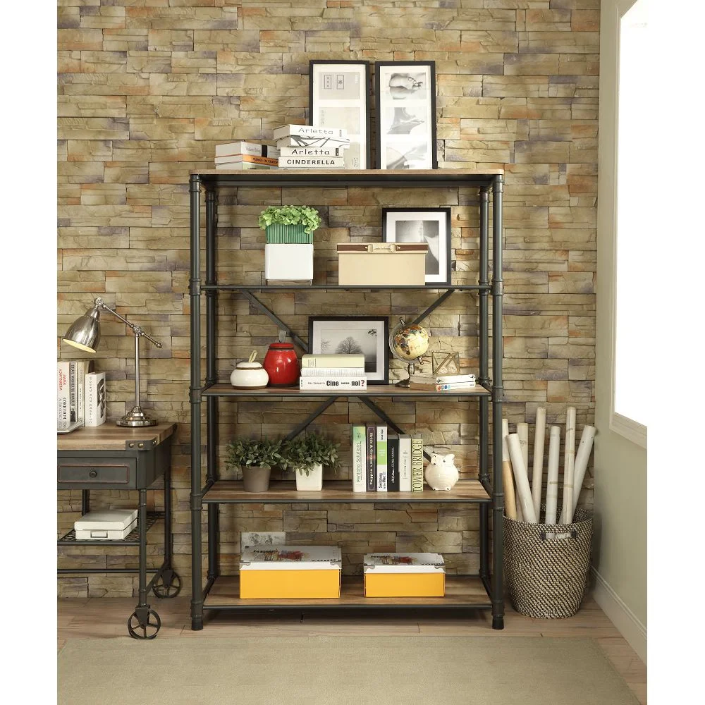 

Bookshelf in Antique Oak & Sandy Gray 92200