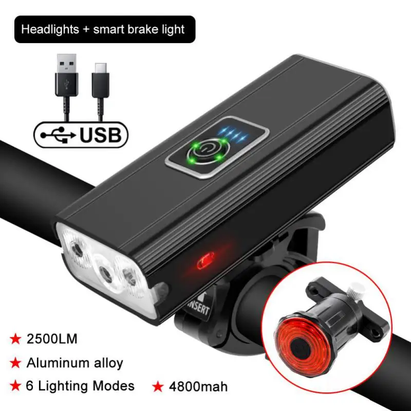 

T6 Led Bike Light Front Lighting Usb Chargeable MTB Road Bicycle Lights Bike Front Headlight Cycling Lamp Flashlight Lantern