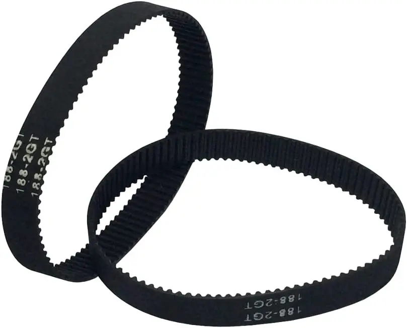 Ремень ГРМ 2GT 186-2GT-9 L = 186 мм W 9 93 зубца в закрытом корпусе для 3D-принтера упаковка из