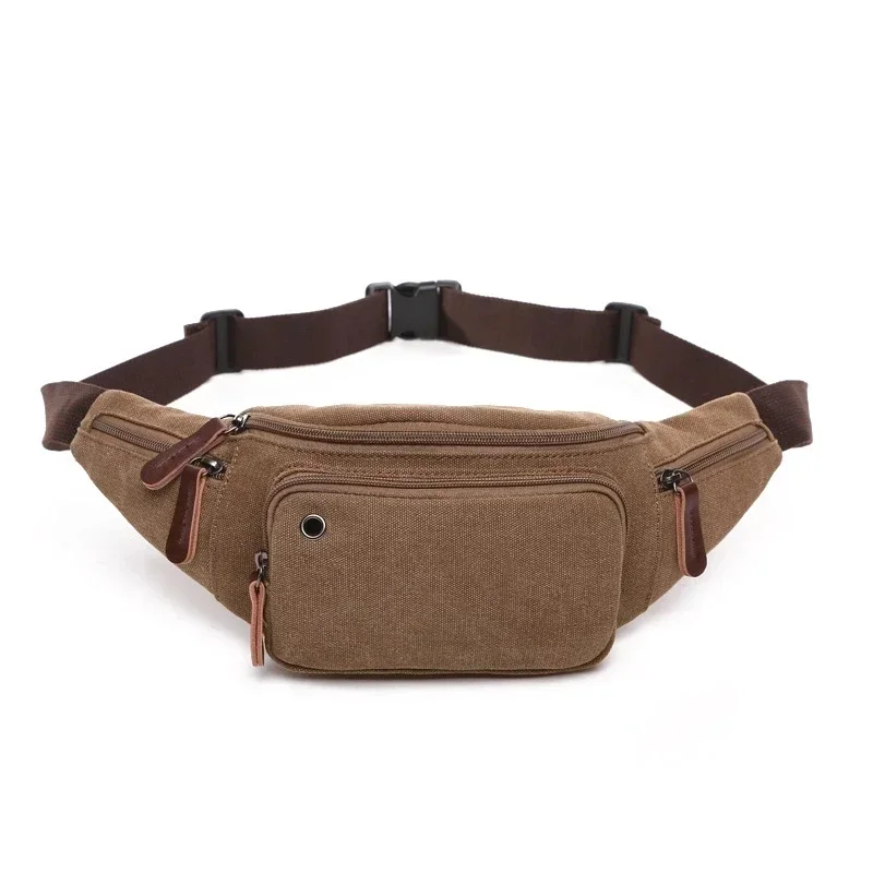 

Canvas Pack Bolso Money Waist Fanny Cintura Men Bag Pack Waist Men Bag Outdoor Male Homem Belt Pochetes