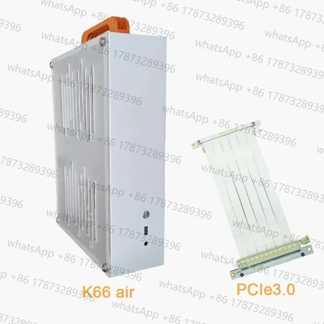 ARSYLID K66-ATX ITX Тонкий корпус A4, радиатор 75 мм, гибкий блок питания для видеокарты 240 мм SGPC K66air (art.: 3920d272dff08) - 3920d272dff08