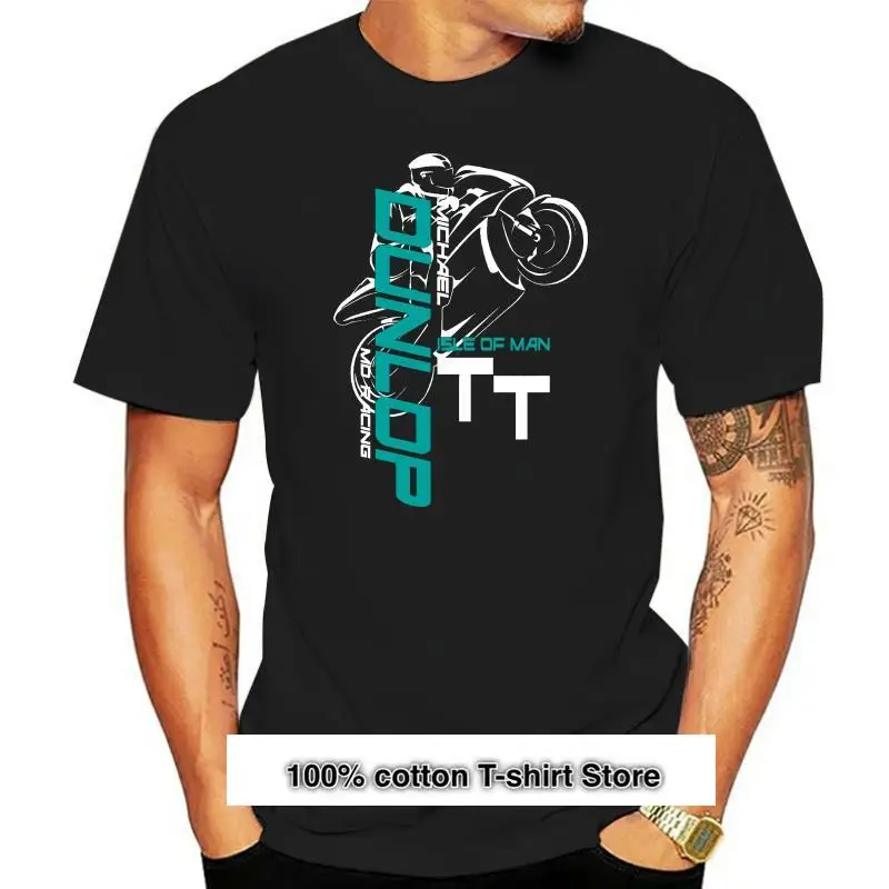 

Camiseta informal de manga corta, camisa 100% de algodón, Tt Isle Of Man, Michael Md Racings, camisetas artísticas