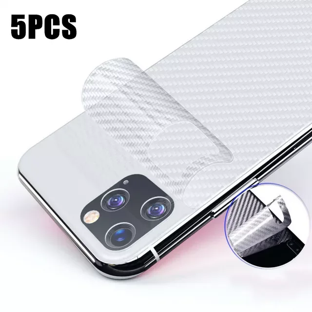 

Carbon Fiber Back Screen Protector For IPhone 13 11 12 Pro Max Anti-scratch Fingerprint-proof Protctive Film on iPhone 13 12