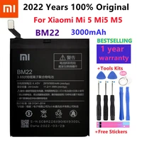 xiao mi original phone battery bm22 for xiaomi mi 5 mi5 m5 3000mah high quality replacement battery retail package free tools