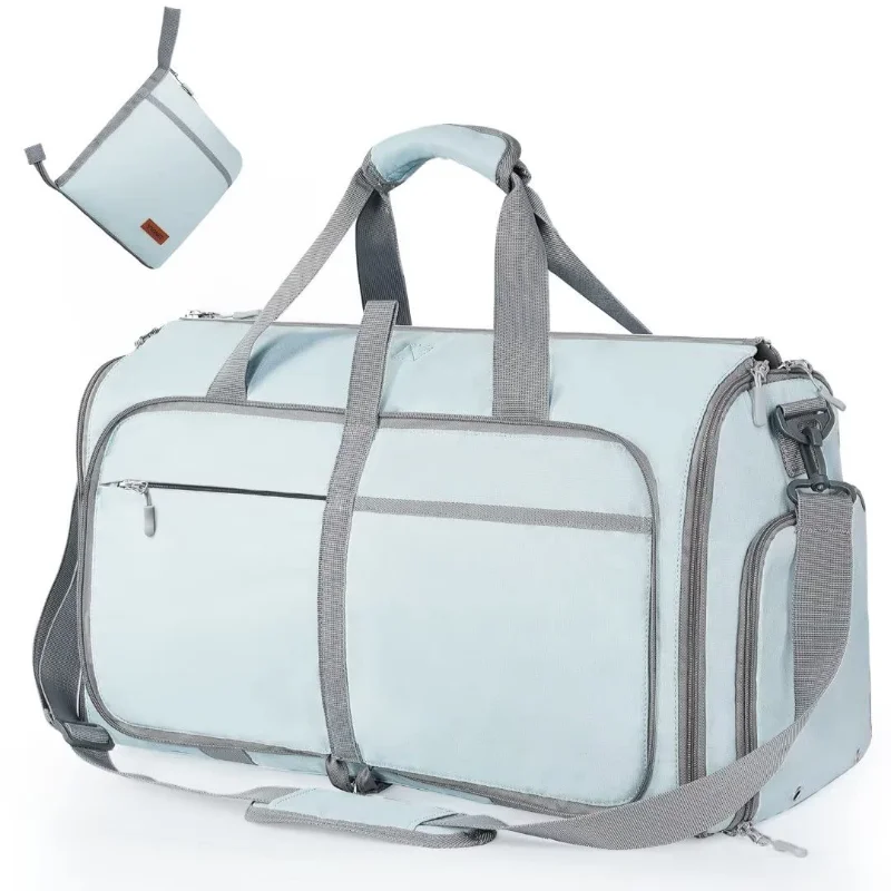 

Chikage High Quality Folding Handbag Large Capacity Carry-on Luggage Travel Bag Multi-functional Unisex Fitness Duffel Bag