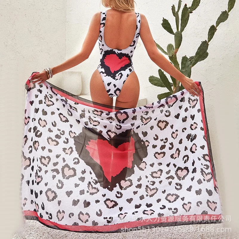 

Модный женский леопардовый костюм 2022, купальный костюм для женщин