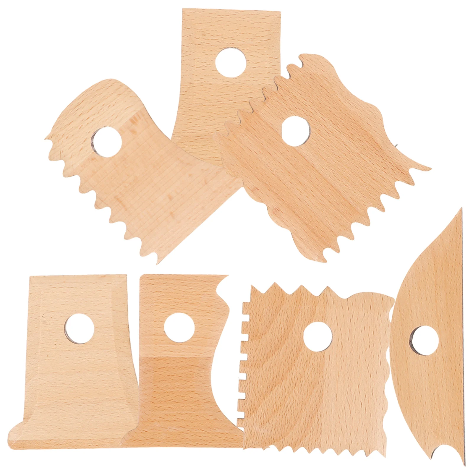 ceramiczna glina 7 sztuk narzędzie do rzeźbienia DIY ręczne narzędzia i materiały garncarskie skrobaki Carve tworzenie rzeźb