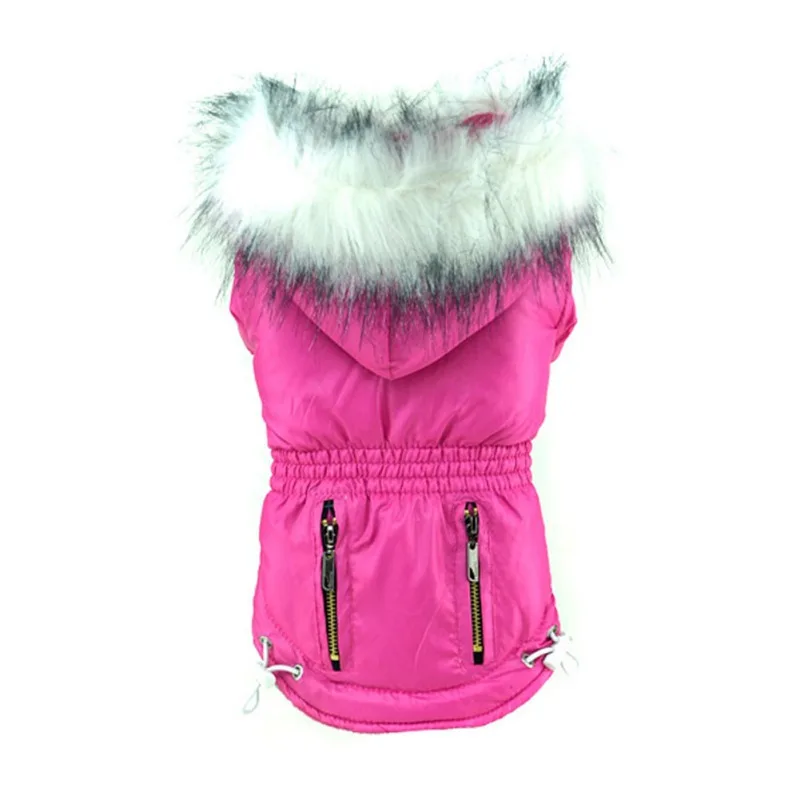 

Autumn Winter Pet Dog Clothes Warm Casual zipper Small Dog Coat For Chihuahua Soft Fur Hoodies Puppy Dog Jacket Clothing