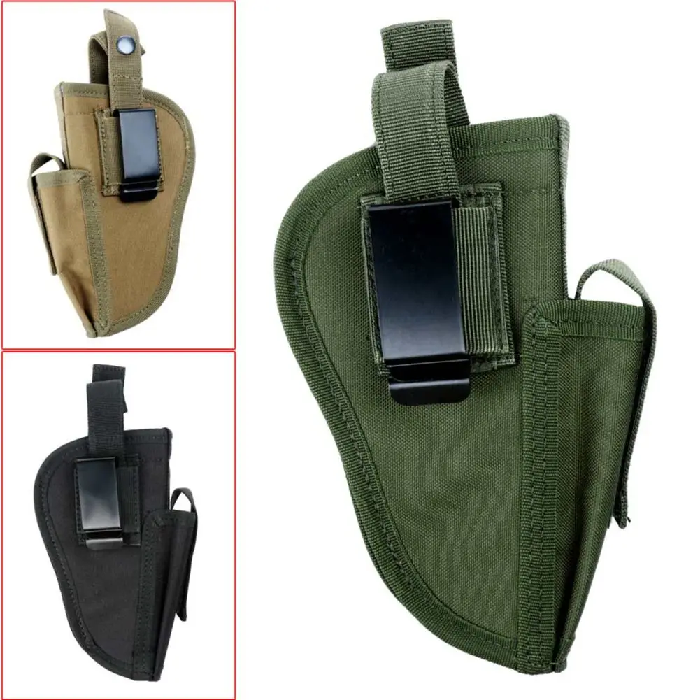 

NEW Best Price Waterproof Outdoor Hunting Military Tactical Hand Gun Pistol Holster W/Mag Holder Left Right Hand hot