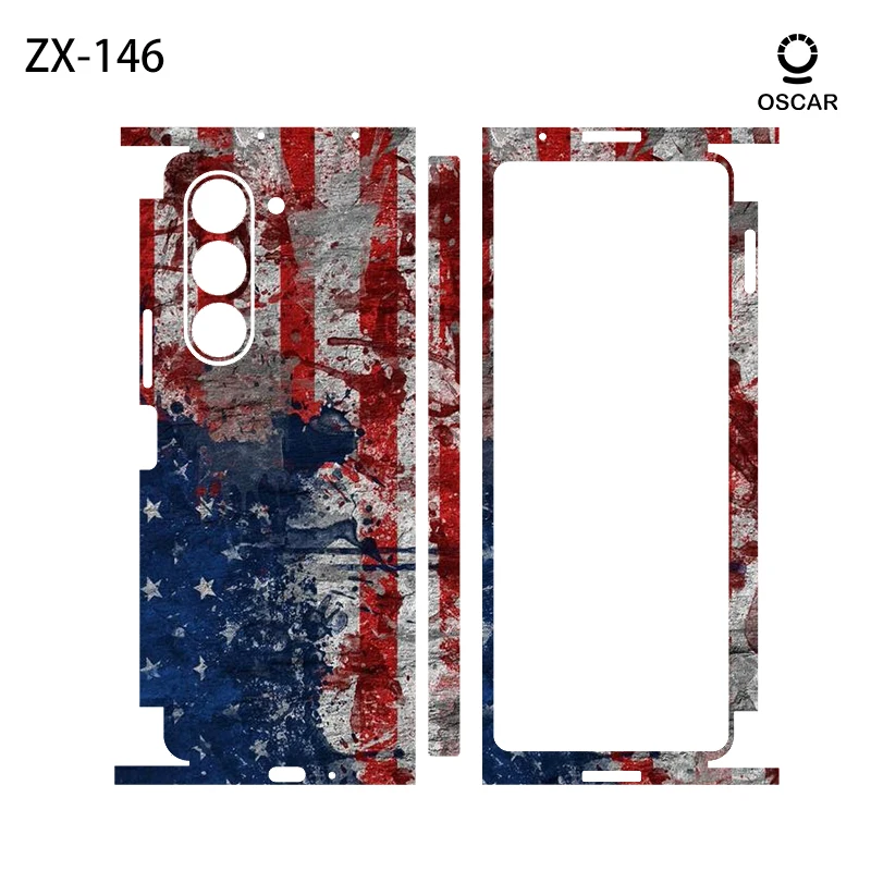 3M Красочные наклейки с защитой от царапин для Samsung Galaxy Z Fold 5 4 3 6 Fold5 Fold4 защитная