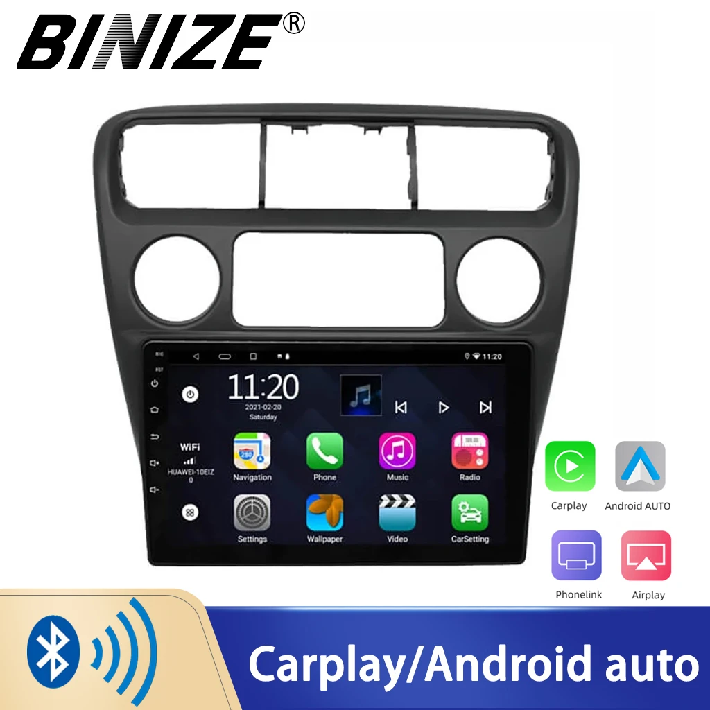 

Binize 9 Inch 2Din Android 10 2001,2002,2003, 2004 Honda Accord quad-core Android Touch screen radio