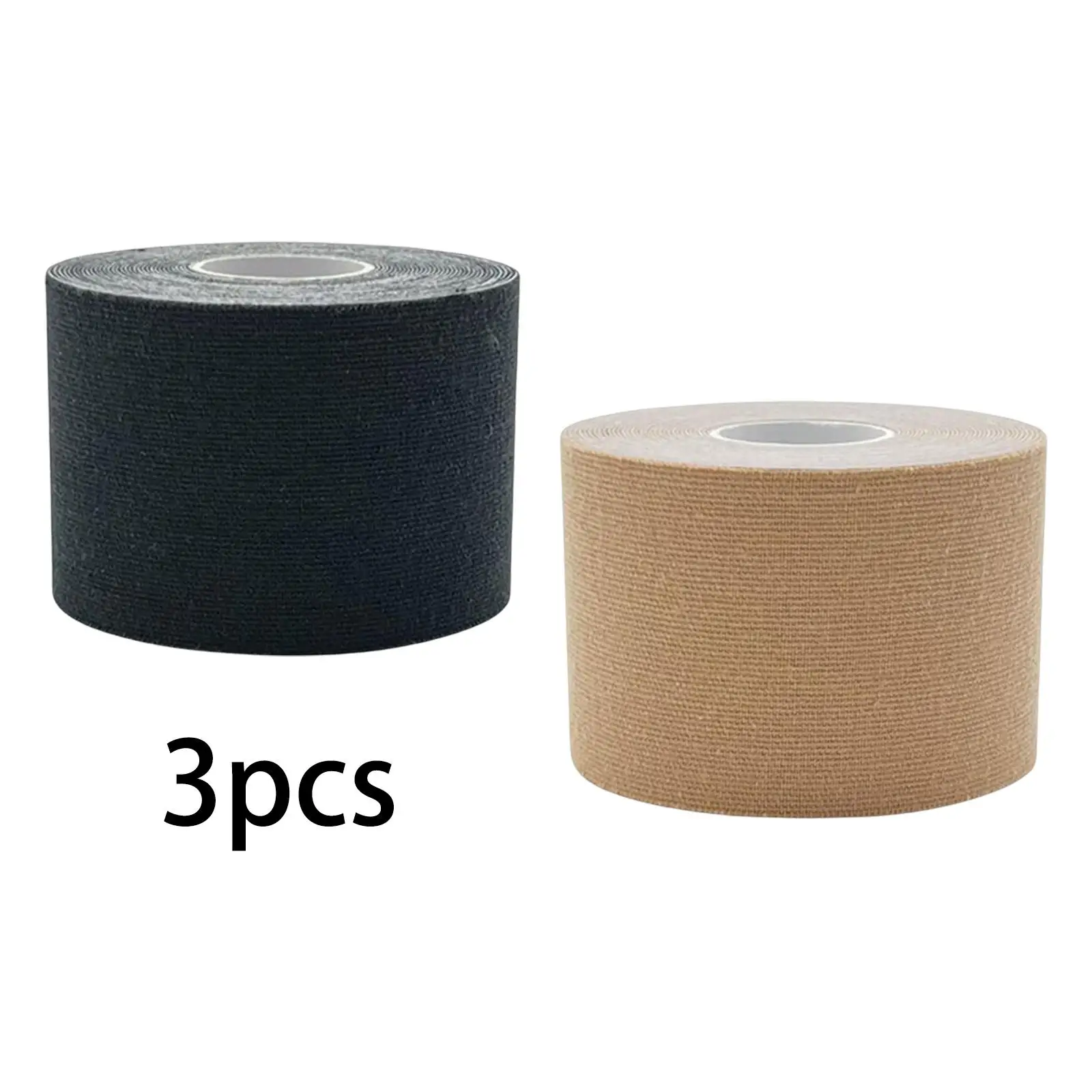 

3 Pieces 3Cmx5M Tape for Sports Muscle Tape Lifting Tape Athletic Tape Elastic for Chest Swimming Running Tennis Fitness