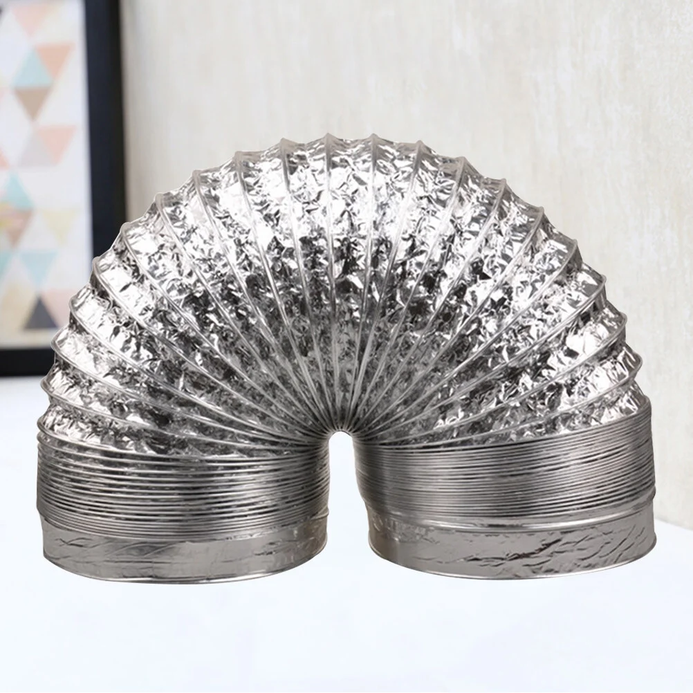 

Aluminum Foil Dryer Vent Hose Thicken Flexible Duct Exhaust Pipe for Kitchen Heating Cooling Ventilation Exhaust 100mm x 2M