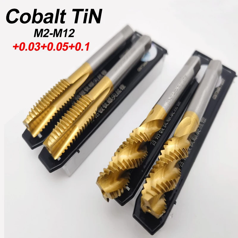 

Фрезы для спирали, кобальтовые, металлические, кобальтовые, + 0,03/+ 0,05