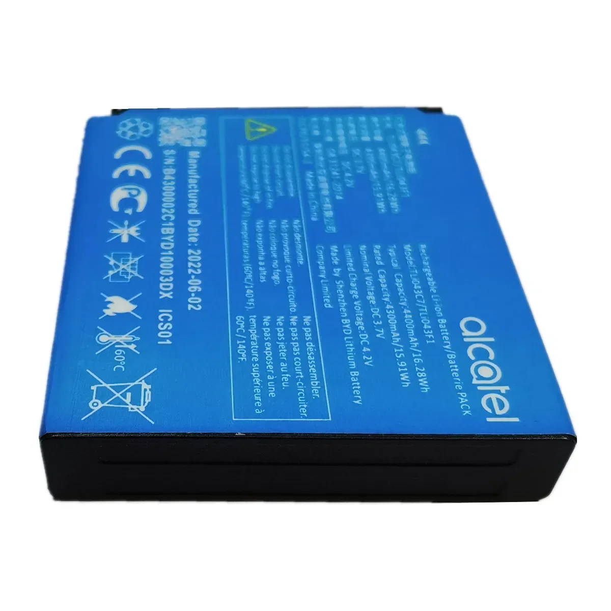 Оригинальный аккумулятор TLi043C7 4400 мАч для Alcatel Linkzone 2 точка доступа Wi-Fi MW43TM21 ee120