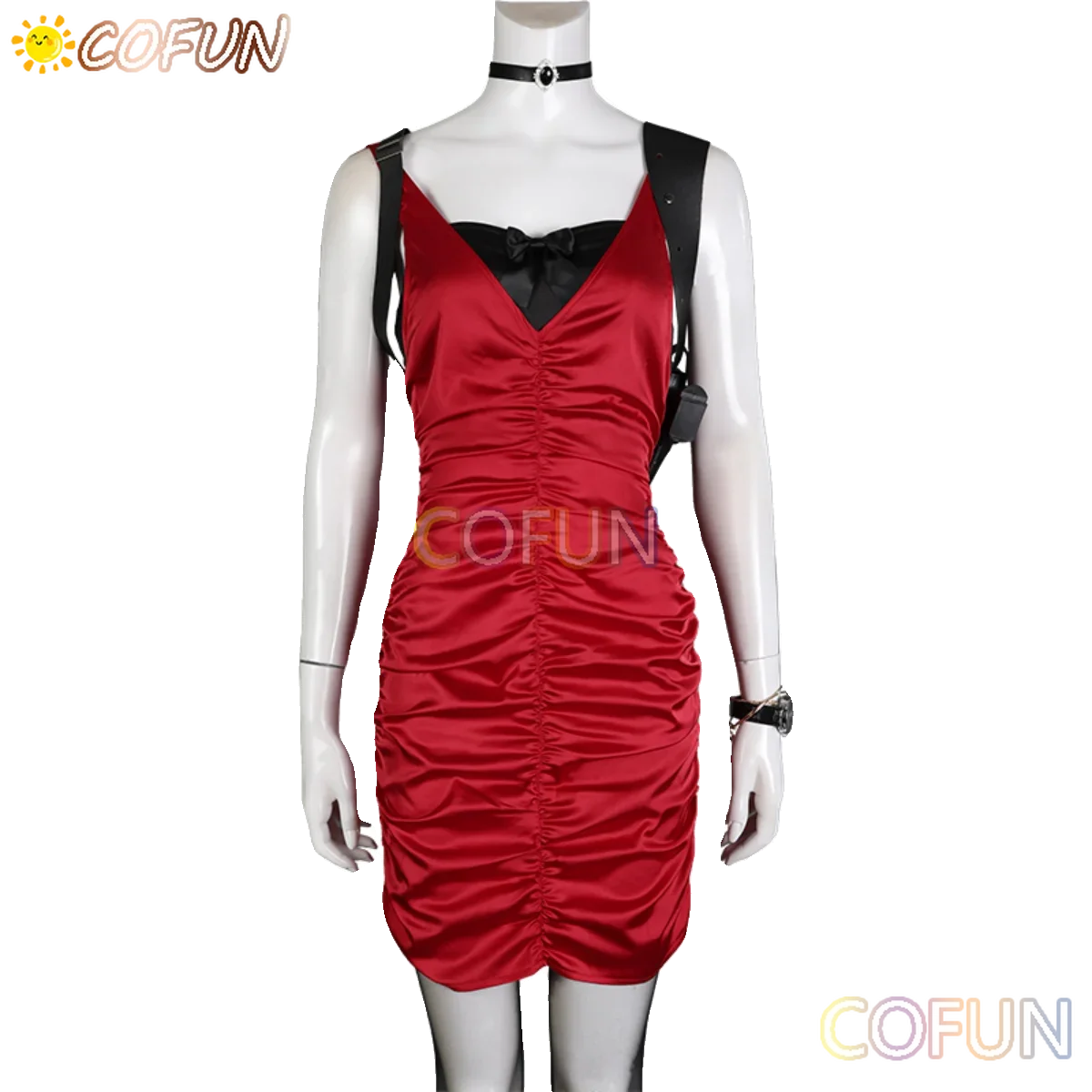 Костюм для косплея Game Resident 4 Ада Вонг наряды на Хэллоуин женская одежда