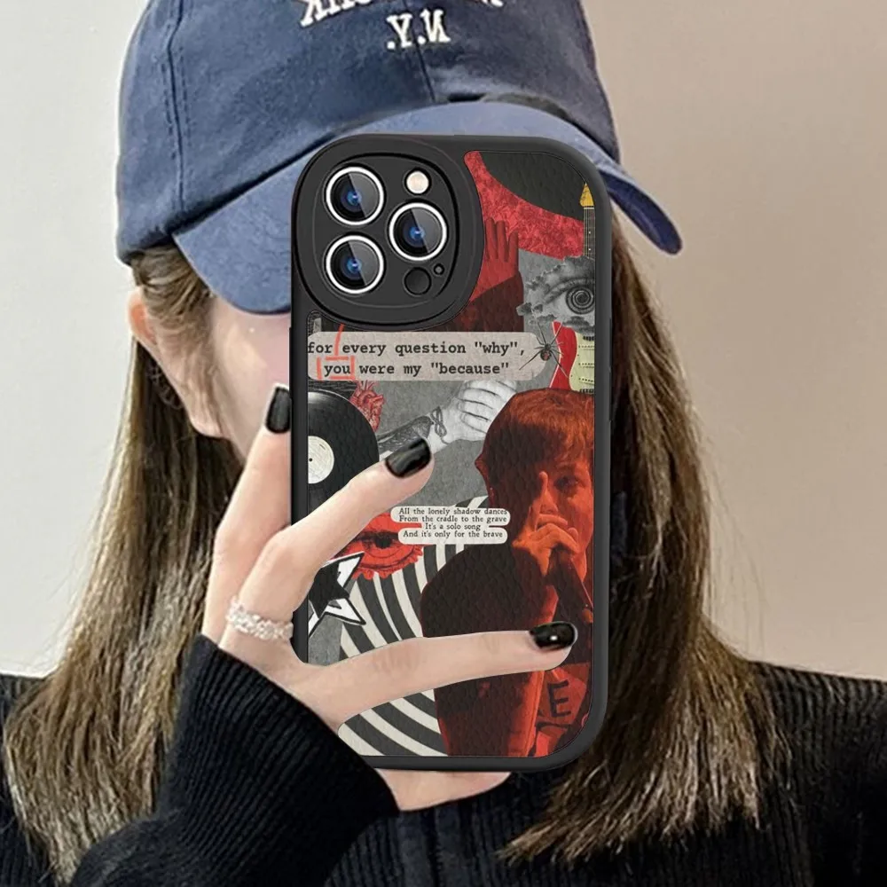 Чехол для телефона L-Louis Singer T-Tomlinson из жесткой кожи iPhone 16 15 14 13 12 Mini 11 Pro Max Xs X Xr 7 8 Plus