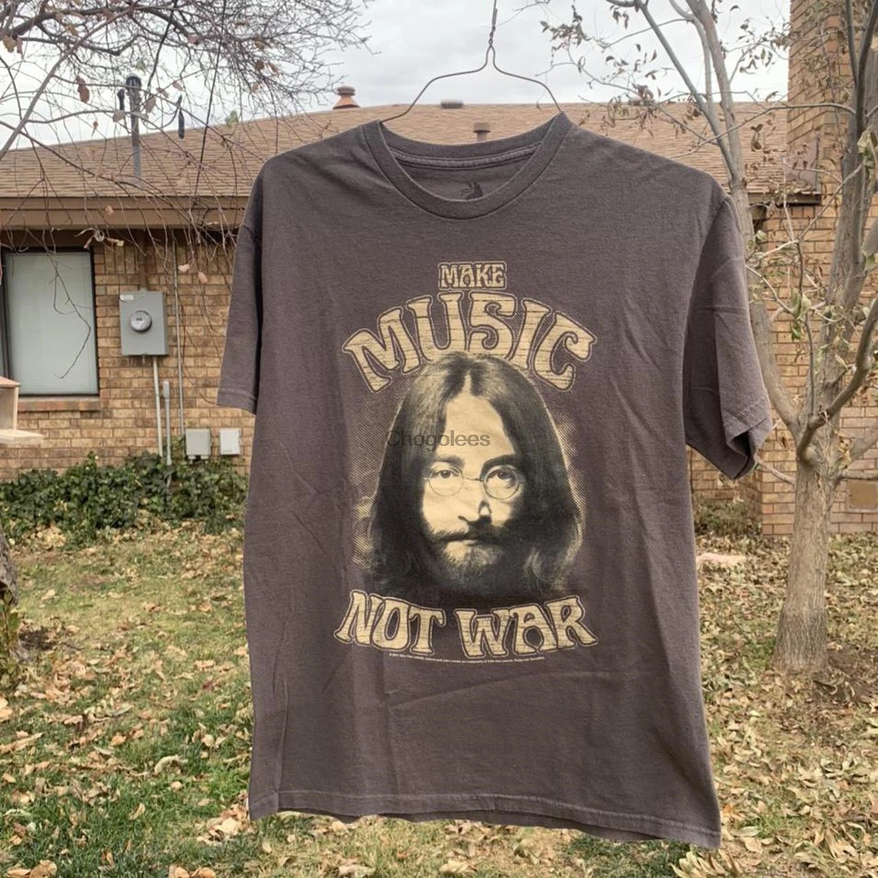 Ismuggleshirts 2011 Винтажная Футболка john lennon |
