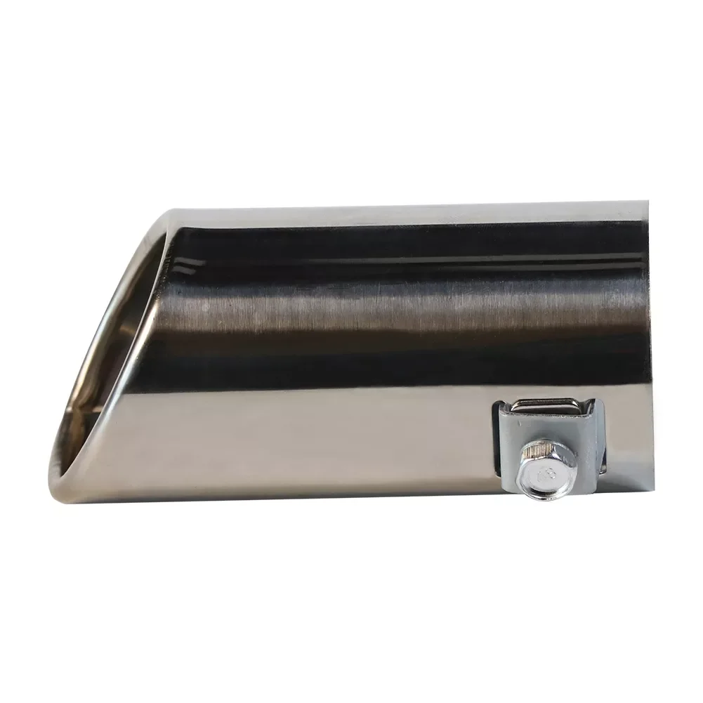 

Auto Vehicle Chrome Exhaust Pipe Tip Muffler Steel Stainless Trim Tail Tube