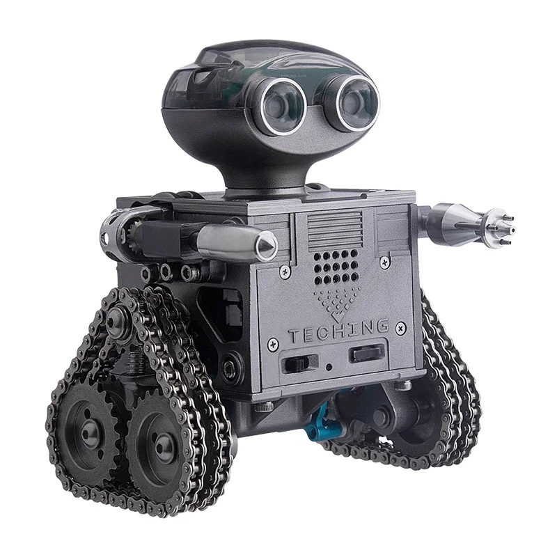 

160 шт. + набор «сделай сам», Интеллектуальный робот с голосовым управлением, механическое искусство, металлическая сборка, машинные украшения, высококачественные игрушки, подарки