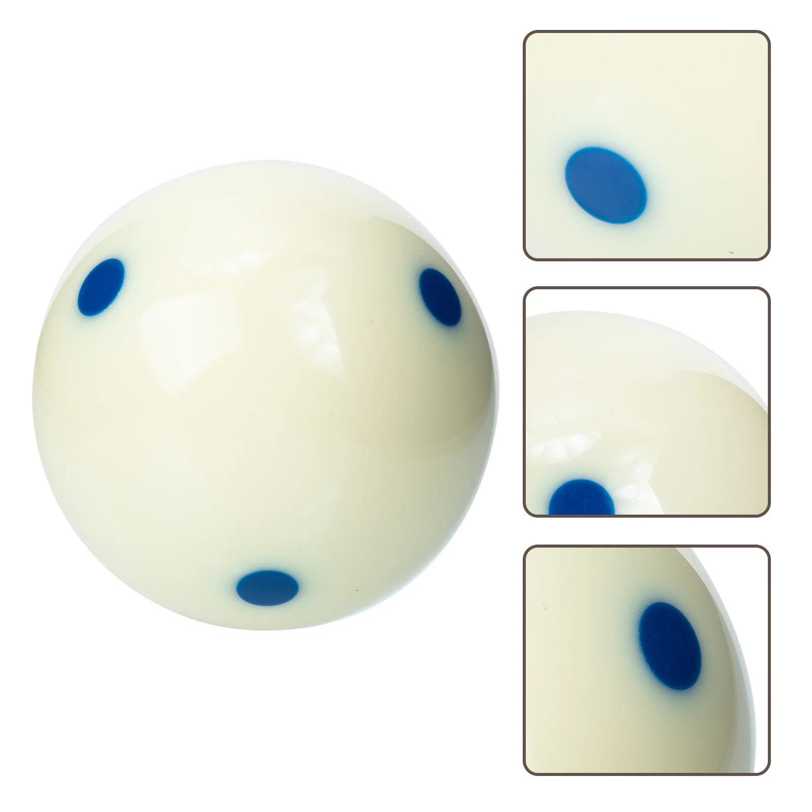 

Pool Cue Accessories Billiard Ball Balls Professional Wear-resistant White Replace Accessory Resin Large