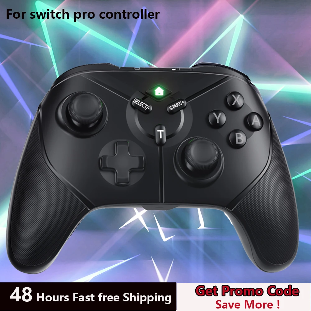 

2.4G Wireless Controller Gamepad for Nintendo Switch/OLED/Lite Pro Controller with Turbo/Bluetooth/Gyro Axis Game Joystick