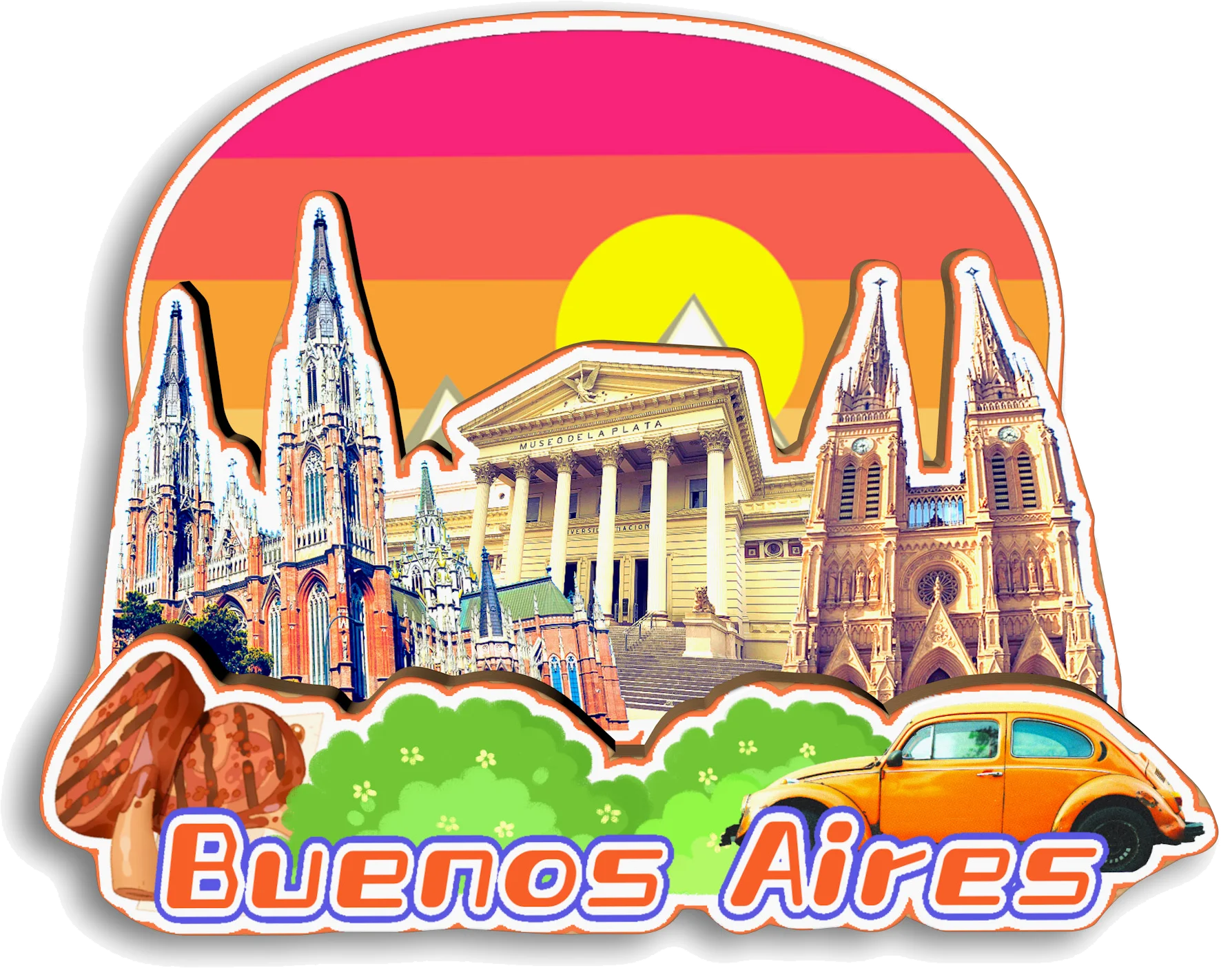 Магнит для холодильника 