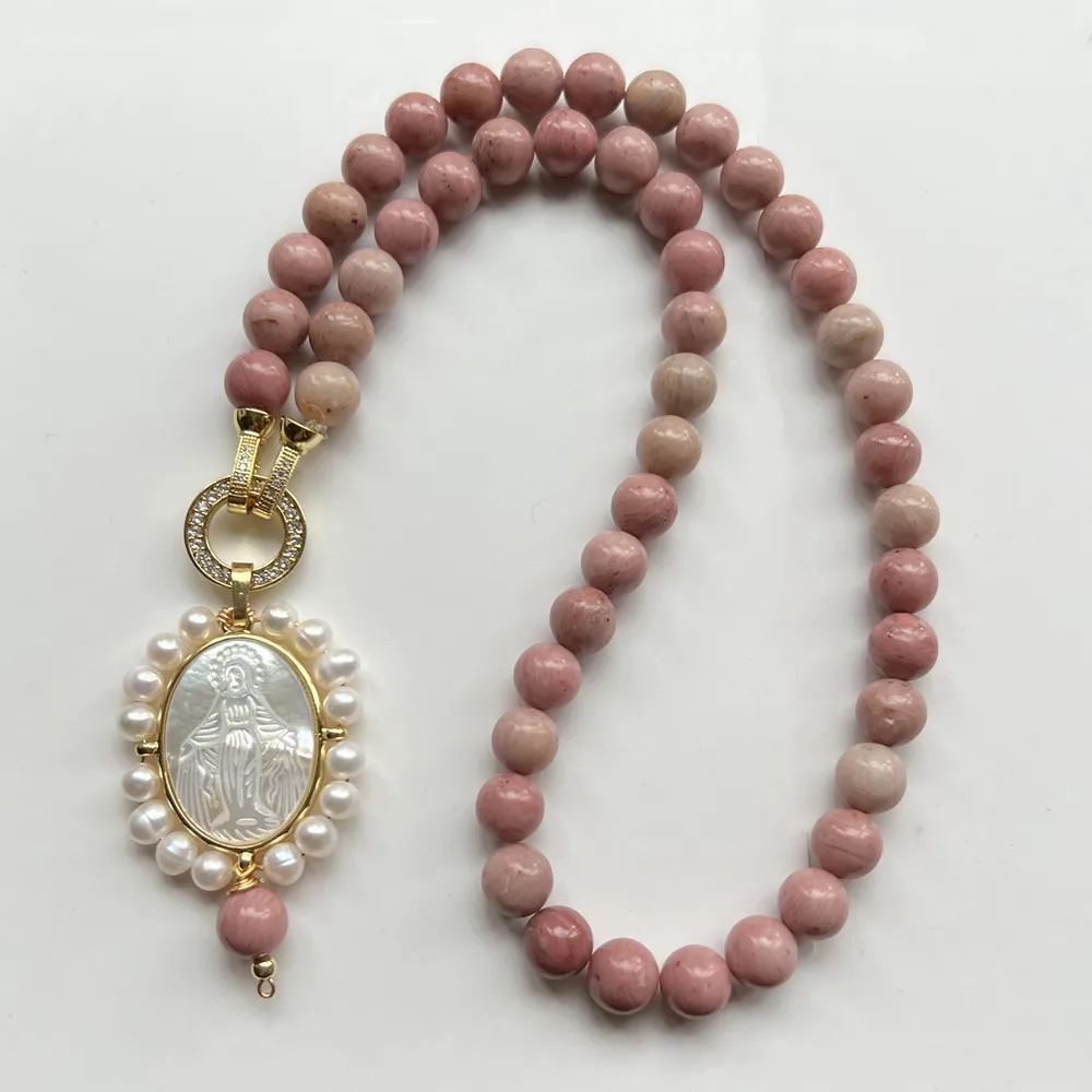 

Акция! Ожерелье из натурального пресноводного жемчуга, изящность и гуадалуп, ожерелье из перламутрового жемчуга для женщин и малышей, ожере...