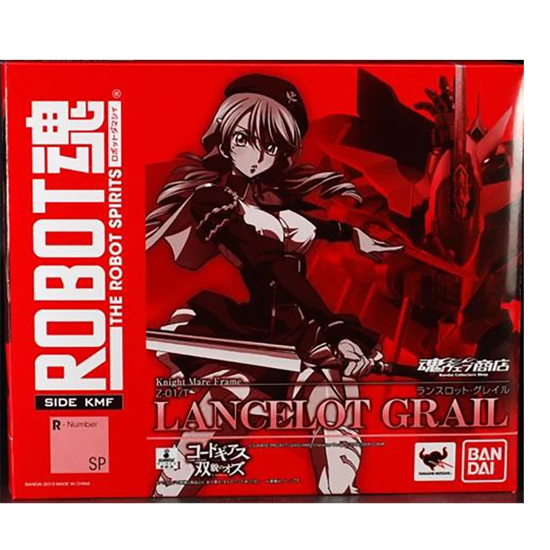 Оригинальная аниме-фигурка BANDAI ROBOT LANCELOT GRAIL из аниме Игрушечная модель