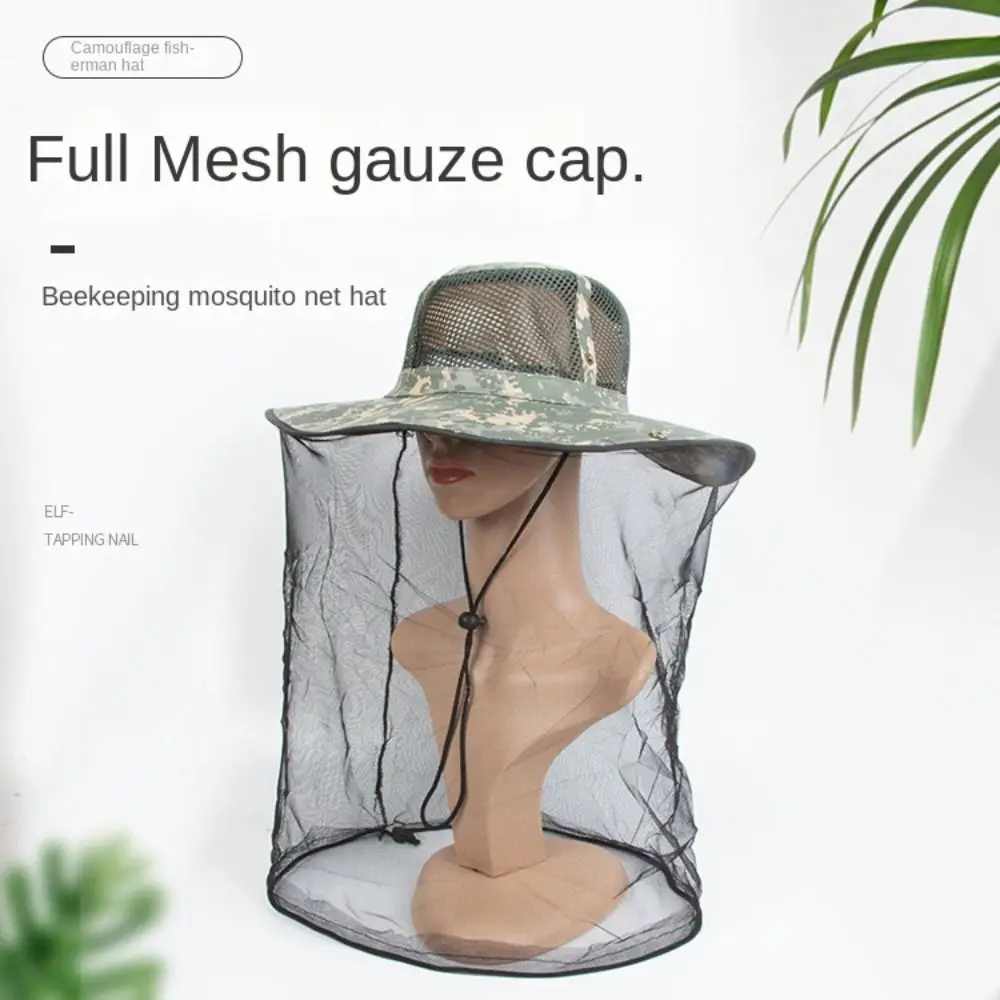 Защитная пчела для головы и лица защита от комаров солнцезащитная кепка рыбалки