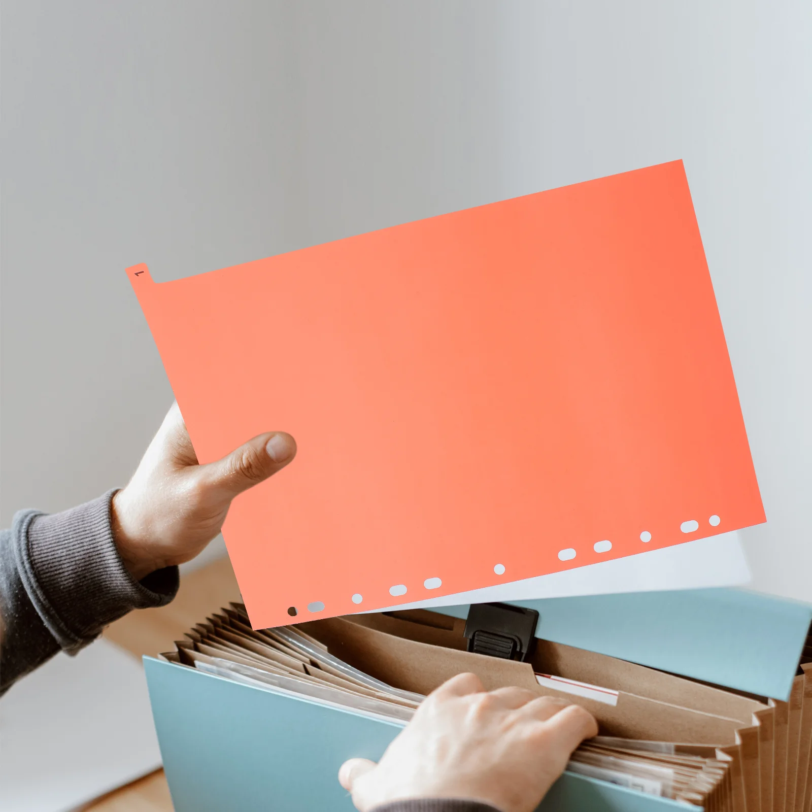 

A4 Index Divider Number Tags Notebook Dividers Partition Plate Page Binder Plastic Tabs Pvc Office School