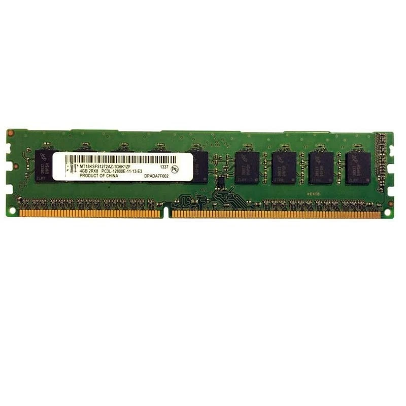 

RAM 4G 1333 1600 Pure ECC Workstation Memory Bar 4GB 10600E 12800E