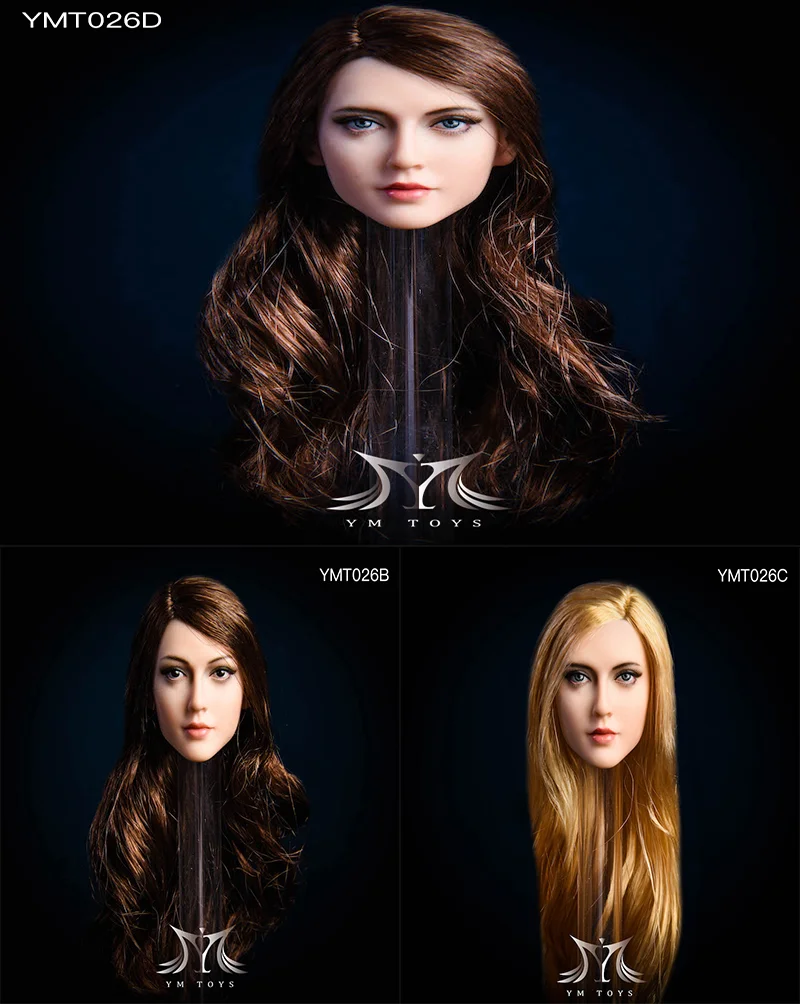 YMTOYS YMT026, 1/6, Женский солдат, модель для посадки головы, аксессуары для 12 дюймов, экшн-фигурки, тело